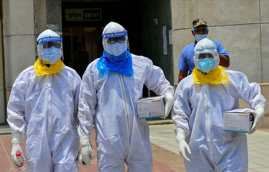 According to ICMR, a total of 50,61,332 samples have been tested till 9 AM with 1,45,216 samples tested in the last 24 hours. Credit: PTI Photo