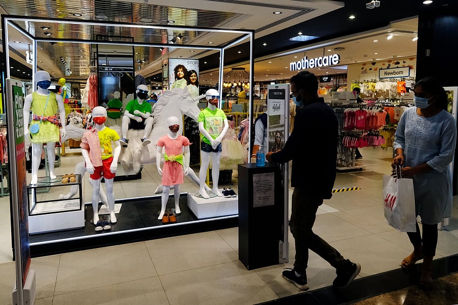 The government allowed a phased lifting of lockdown restrictions from Monday, allowing shopping malls, restaurants and places of worship to reopen in areas where coronavirus infections are under control.