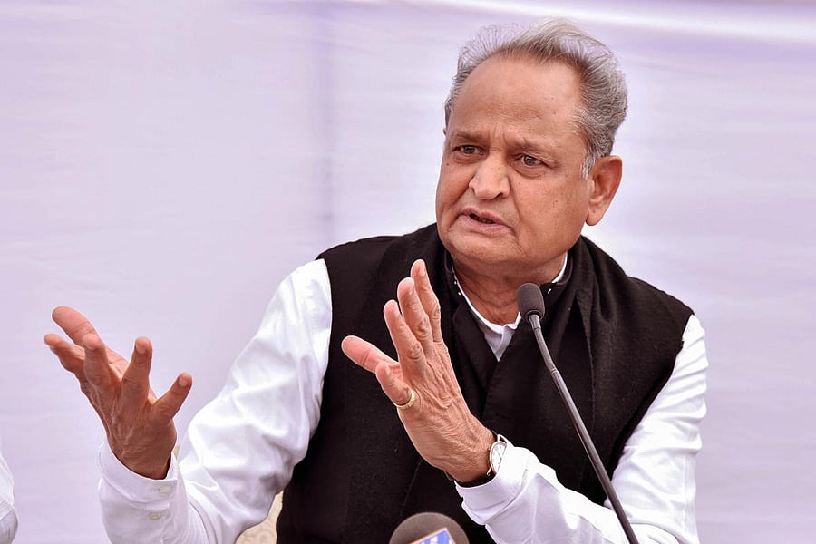 Rajasthan Chief Minister, Ashok Gehlot (PTI Photo)