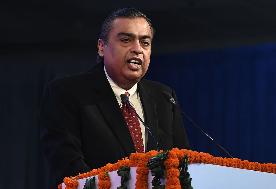 Mukesh Ambani. Credit: AFP Photo