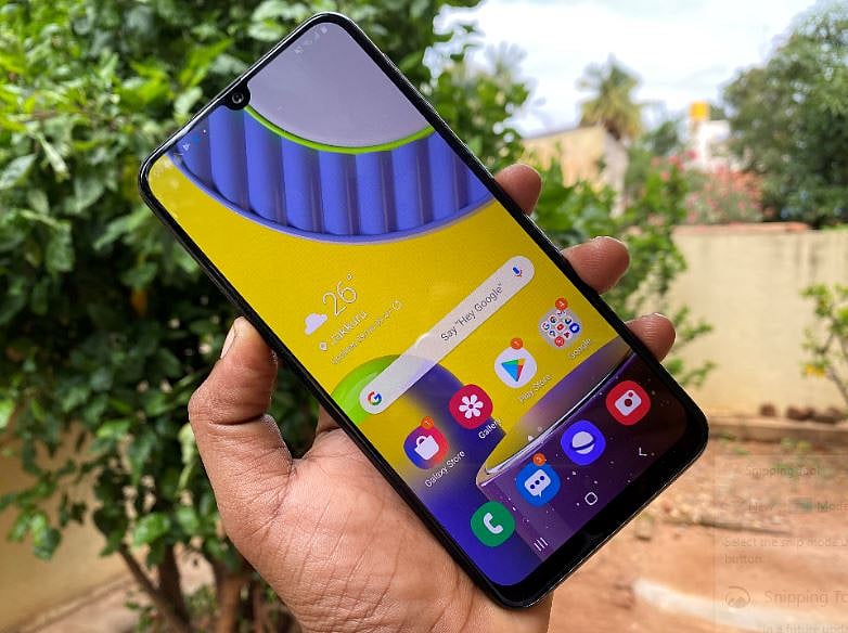 Samsung Galaxy M31. DH Photo/ KVN Rohit
