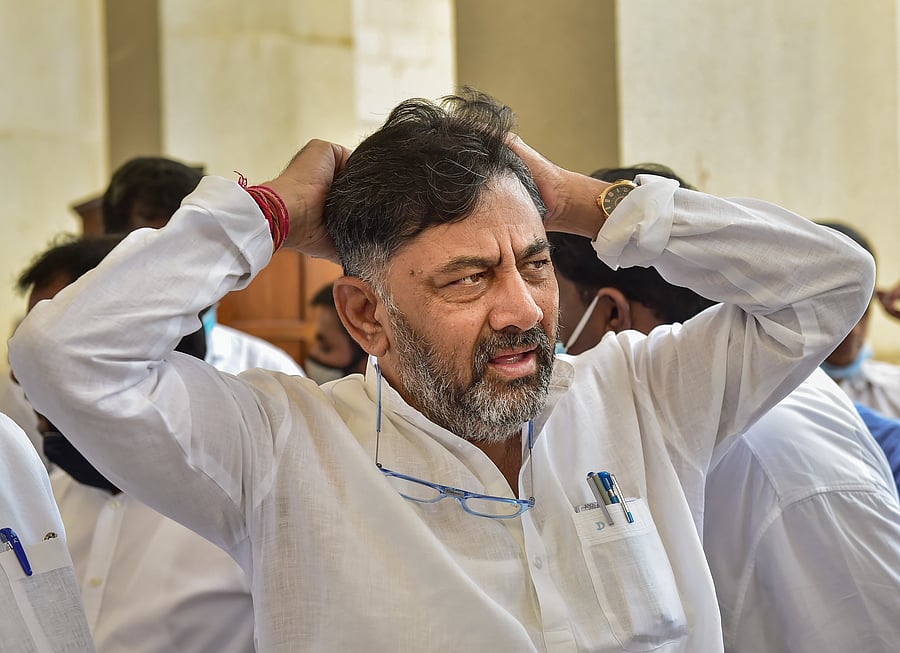 KPCC President D K Shivakumar (PTI Photo)