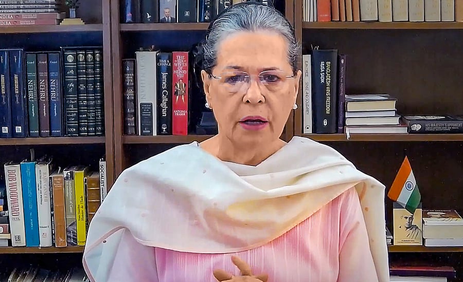 Congress President Sonia Gandhi. Credit: PTI Photo