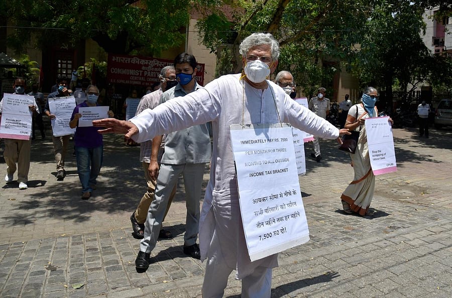 Communist Party of India (Marxist) CPI(M) General Secretary Sitaram Yechury (PTI Photo)
