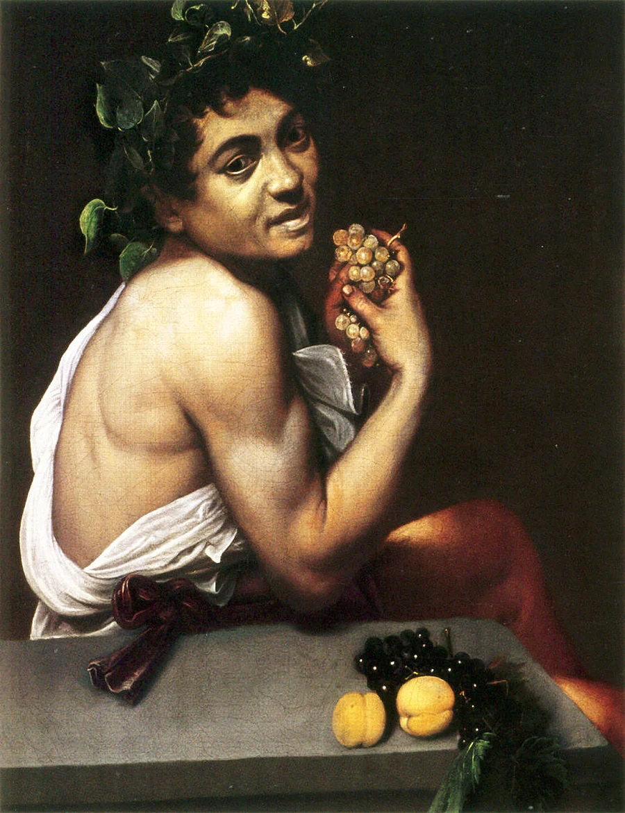 Self-portrait as 'Sick Bacchus'