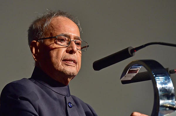 Former President Pranab Mukherjee. Credit: DH Photo