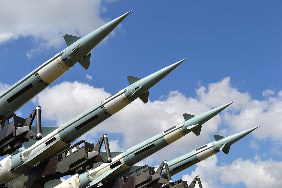 Combat missiles. Credits: iStock Photo