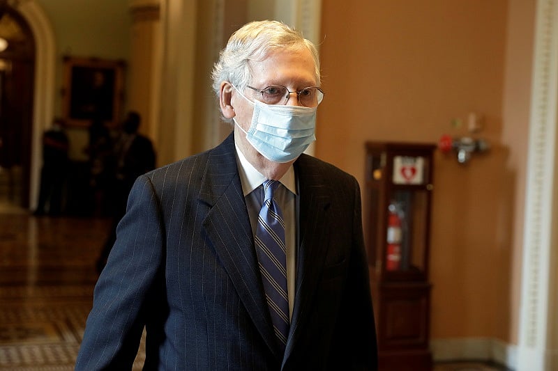 Senate Majority Leader Mitch McConnell. Credits: Reuters Photo