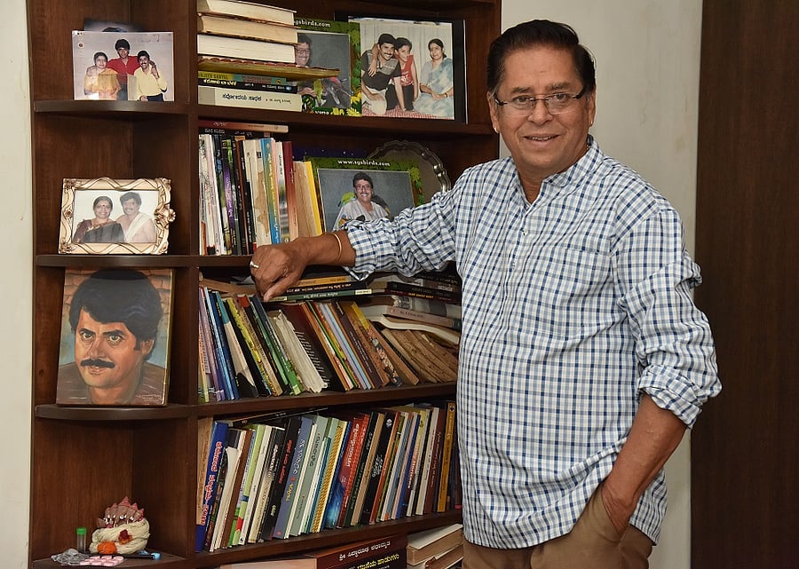 Ramesh Bhat, who began in career in theatre, has acted in over 600 Kannada movies and 150 television serials.