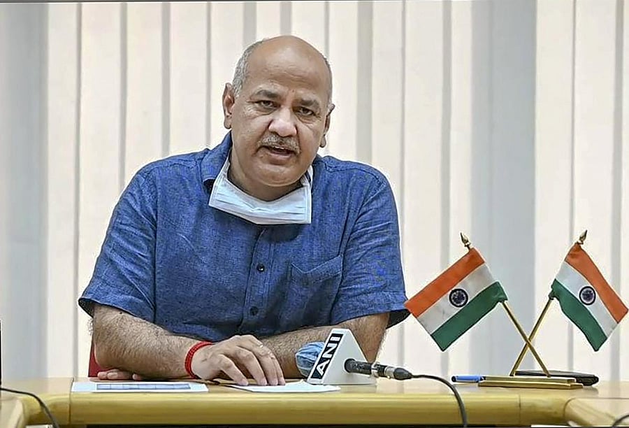 New Delhi: Delhi Dy CM Manish Sisodia (PTI Photo)