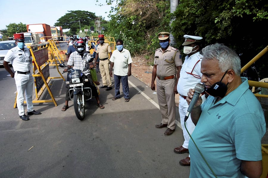 After easing of curbs a couple of weeks agorelating to the lockdown, the COVID-19 cases had been increasing in Puducherry. Credit: PTI Photo
