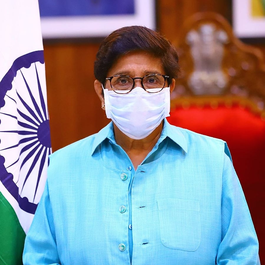 Lieutenant Governor Kiran Bedi. Credit/Facebook (thekiranbedi)