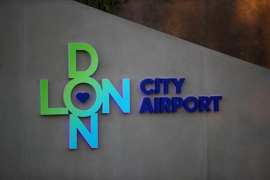 London City Airport. Credit: Reuters