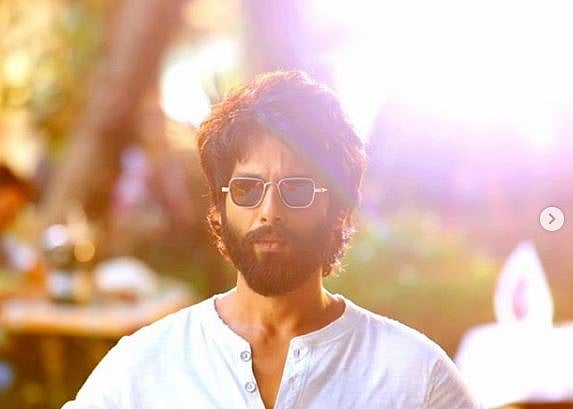 Shahid Kapoor in and as Kabir Singh. Credit: Instagram/ShahidKapoor