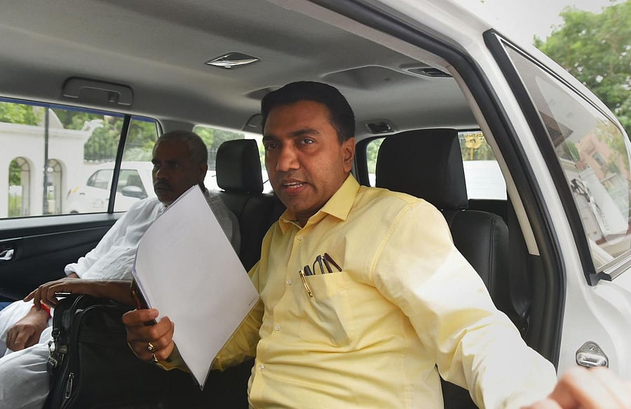 Pramod Sawant. PTI/file