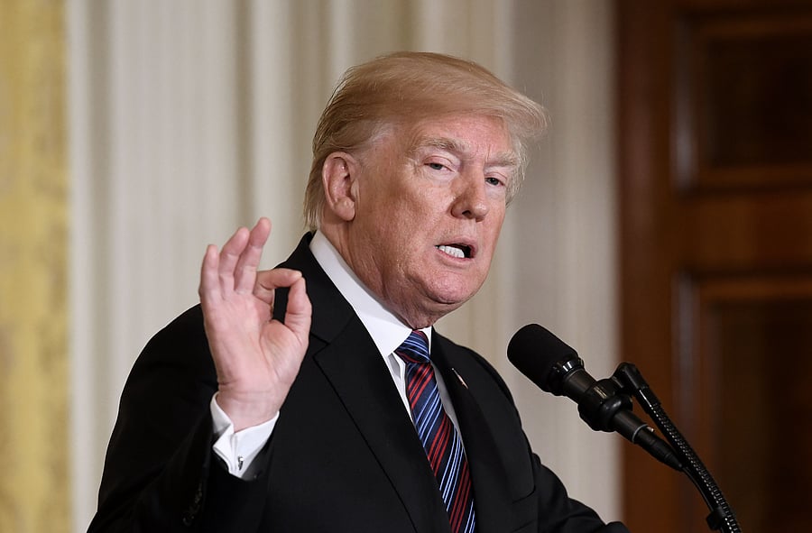 US President Donald Trump (AFP Photo)