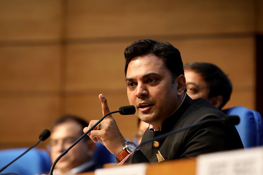 Krishnamurthy V Subramanian, the chief economic adviser to the finance minister. Credit: Bloomberg