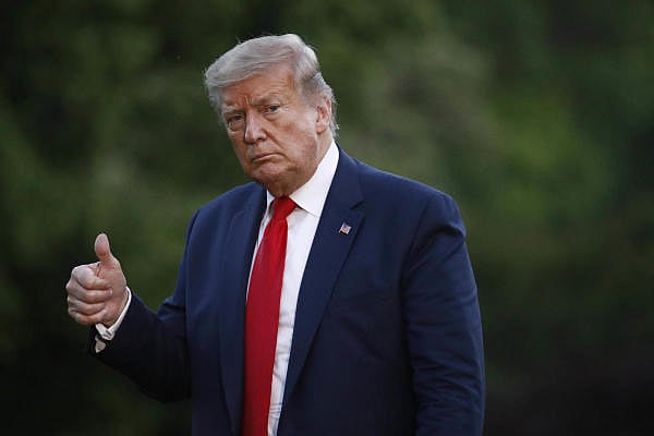 US President Donald Trump