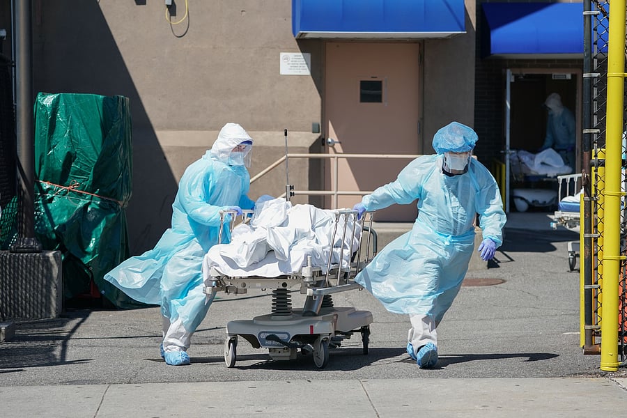 he global coronavirus pandemic has sparked an economic "crisis like no other," sending world GDP plunging 4.9 percent this year and wiping out $12 trillion over two years, the IMF said June 24, 2020. Worldwide business shutdowns destroyed hundreds of millions of jobs, and major economies in Europe face double-digit collapses.The prospects for recovery post-pandemic -- like the forecasts themselves -- are steeped in "pervasive uncertainty" given the unpredictable path of the virus, the IMF said in its updated World Economic Outlook. (Photo by AFP)
