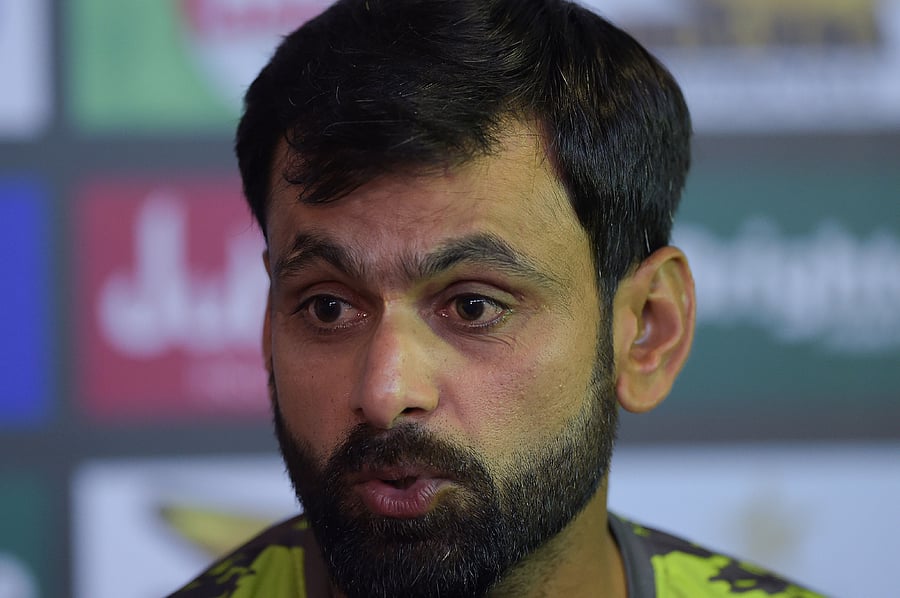 Pakistani cricketer Mohammad Hafeez. Credits: AFP Photo