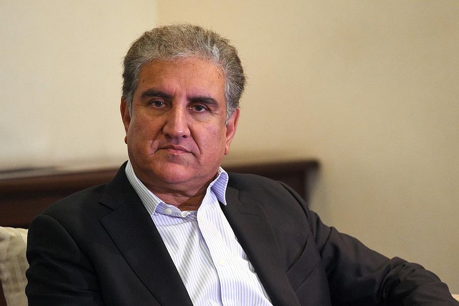 Pakistan's Foreign Minister Shah Mahmood Qureshi (AFP Photo)