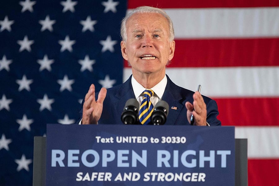 Democratic presidential candidate Joe Biden. Credit/AFP Photo