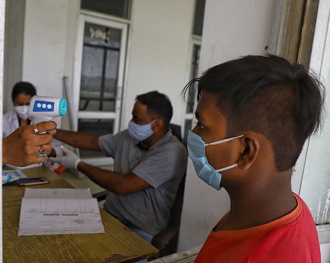 Health screening for Novel Coronavirus (iStock Photo)