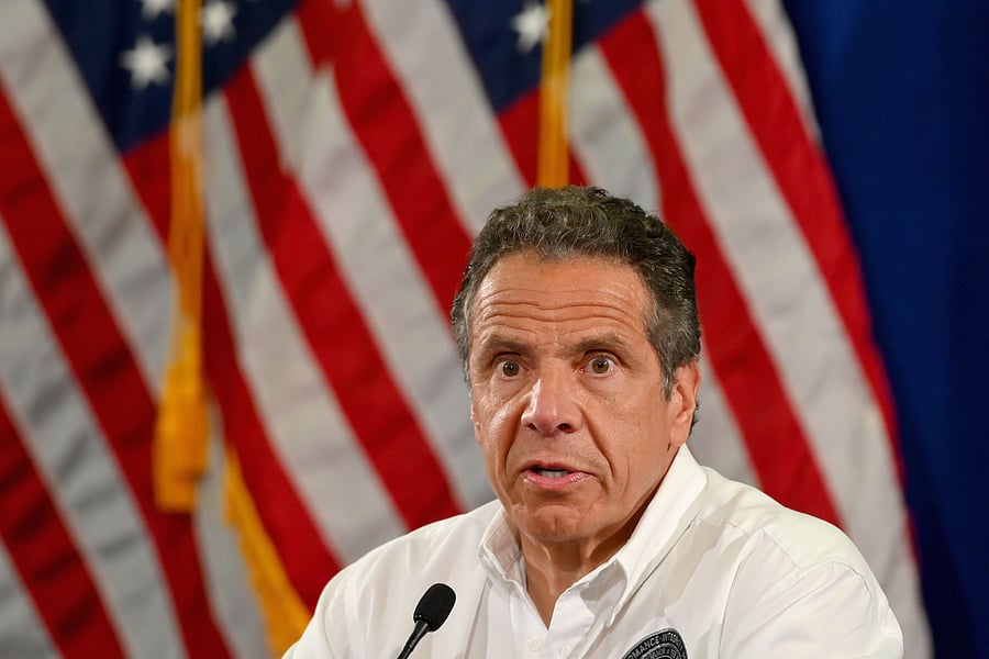 New York Governor Andrew Cuomo. Credit: AFP File Photo