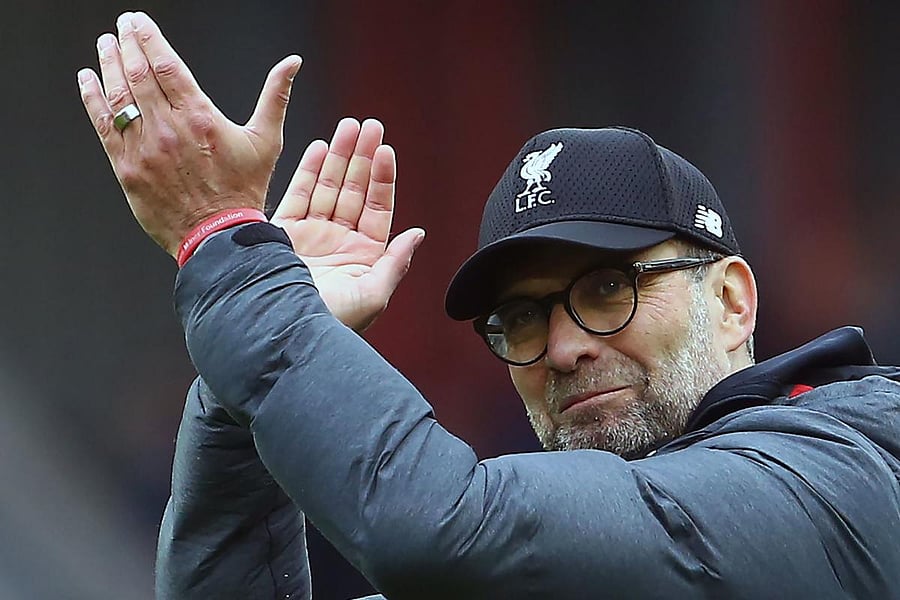  Liverpool manager Juergen Klopp. Credit/AFP File Photo