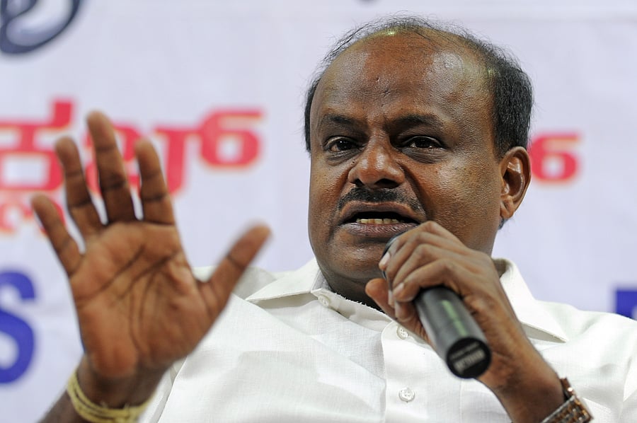HD Kumaraswamy file photo (DH Photo)