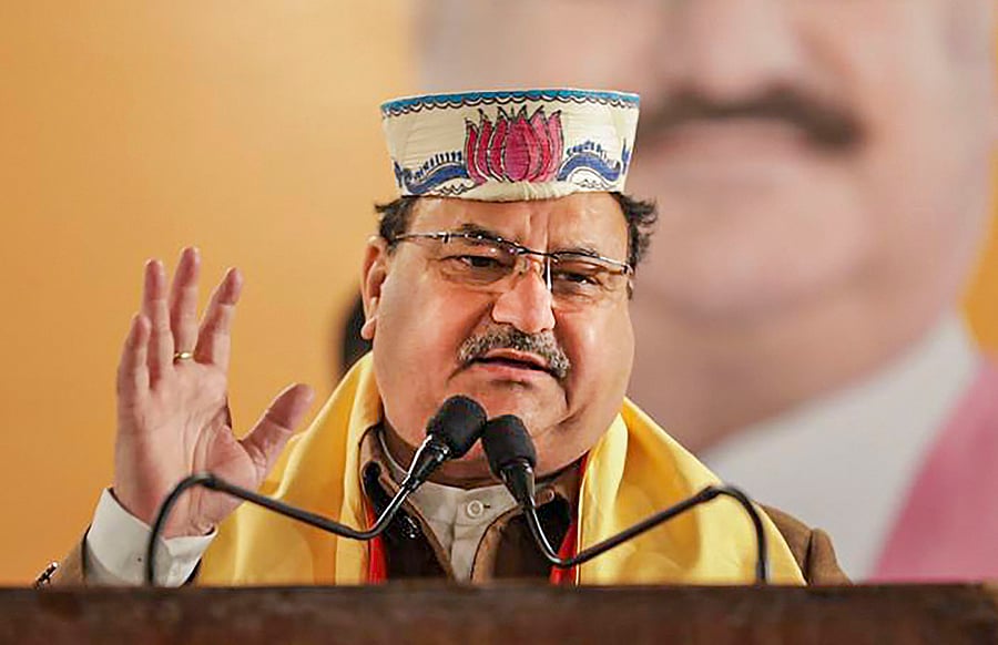 National interest was "sacrificed" and donations into the family-run foundation were accepted, Nadda said. Credit: PTI File Photo