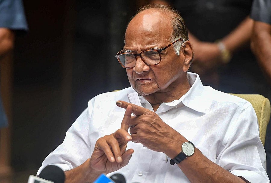 NCP chief Sharad Pawar. Credit: PTI