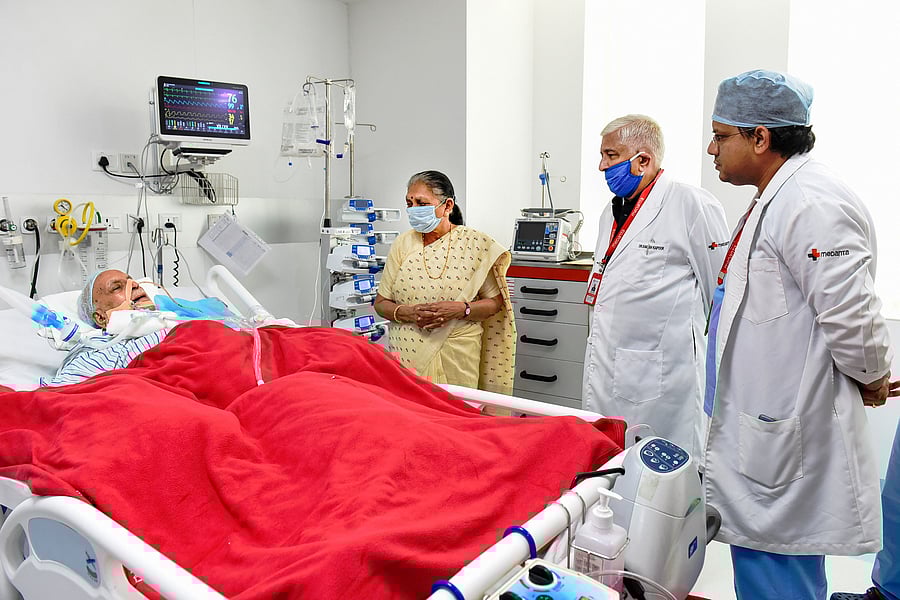 Tandon (85), was admitted to the hospital on June 11 with breathing problems, difficulty in urination and fever. Credit: PTI Photo