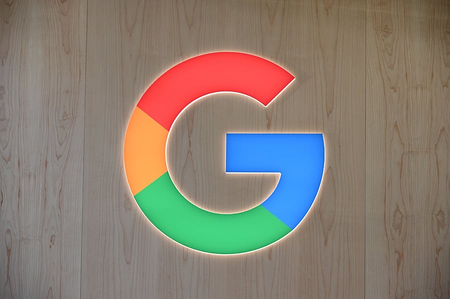 Google logo. Credit: AFP photo