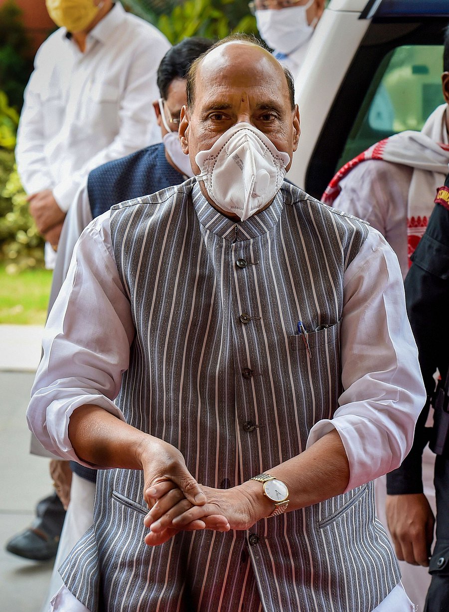 Defence Minister Rajnath Singh. Credit: PTI