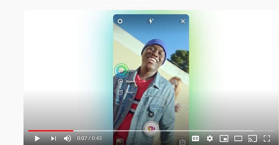 Instagram Reels promo YouTube (screen-grab)
