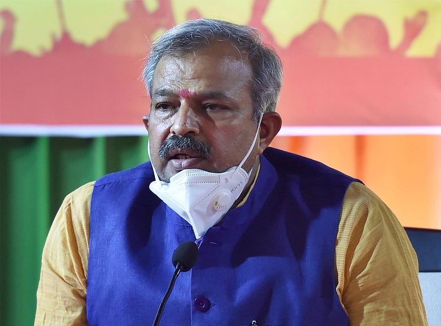 Delhi BJP President Adesh Gupta. Credit: PTI Photo