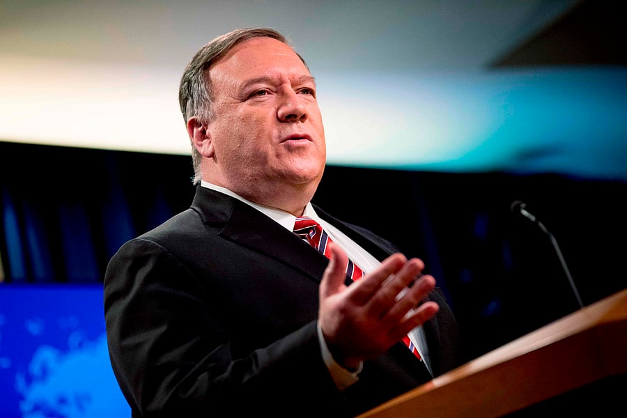 US Secretary of State Mike Pompeo. Credit: AFP