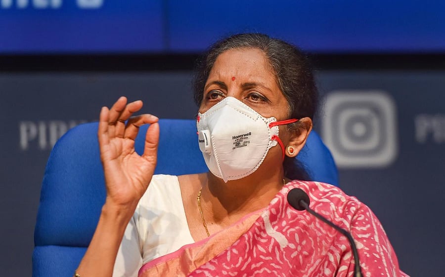 Finance Minister Nirmala Sitharaman. Credit: PTI Photo