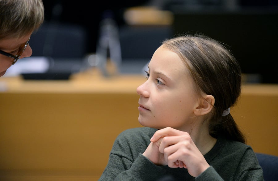 Greta says she feels compelled to act on climate. Credit: Reuters Photo