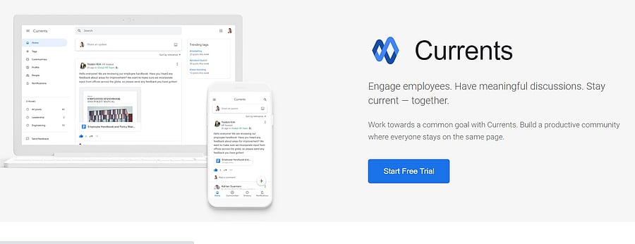 Social media platform Google+ gets rebranded as Google Currents. (official website screen-grab)