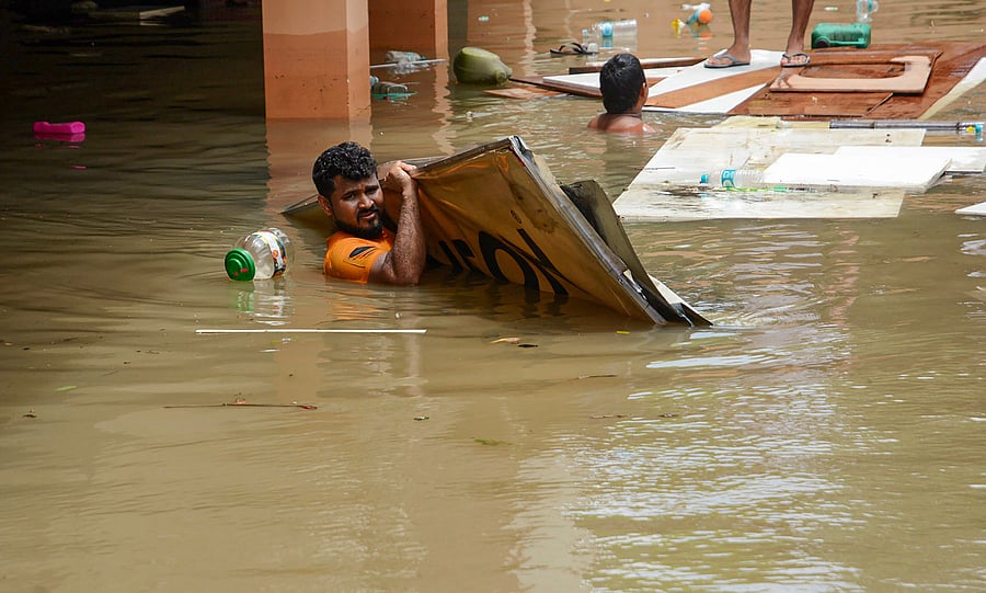 Massive erosions have been witnessed at different places in Majuli and Bongaigaon districts. Credit: PTI Photo