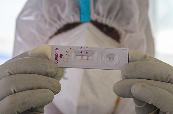 Antigen Test.Credit: PTI