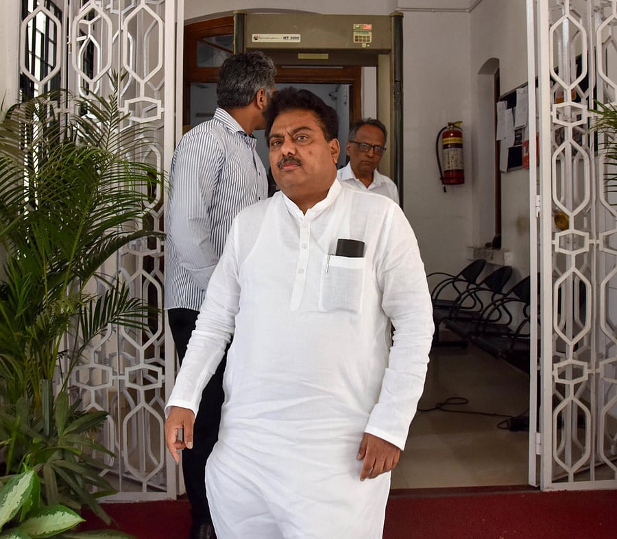 M B Patil. Credit: DH/B H Shivakumar