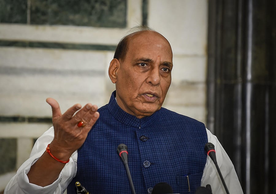 Defence Minister Rajnath Singh. Credit: PTI Photo
