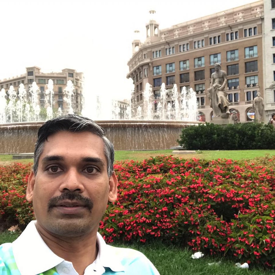 Grandmaster R B Ramesh. Credit: Facebook/ R B Ramesh