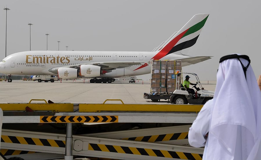 Emirates airlines (AFP Photo)