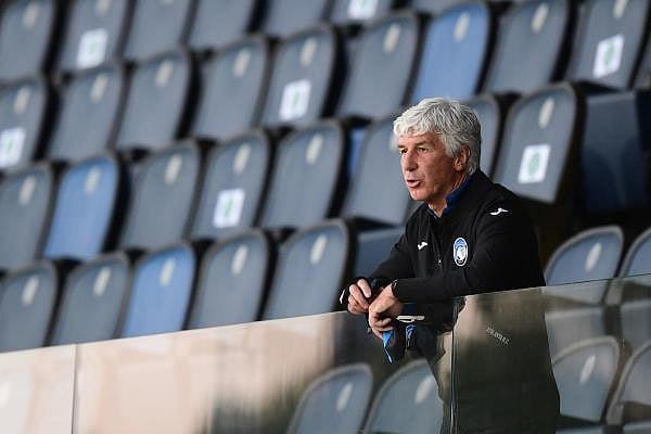 Atalanta coach Gian Piero Gasperini. Credit: AFP Photo
