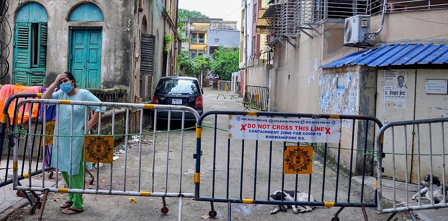 Total lockdown at red zones in Kolkata (PTI Photo)