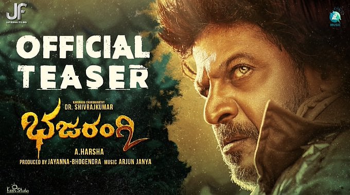 'Bhajarangi 2' features Shivanna in an intense avatar.